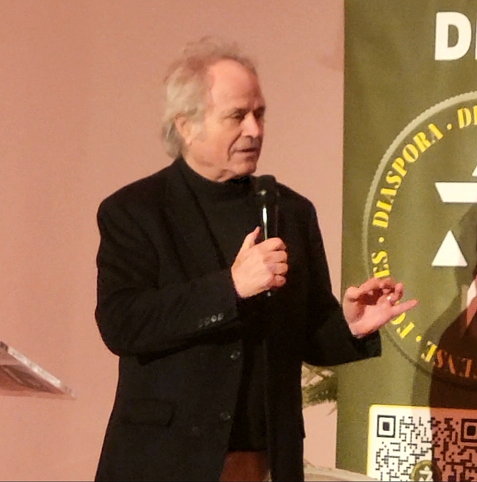 Dov Maïmon et Franz-Olivier Giesbert à Diaspora Defense&nbsp;Forces