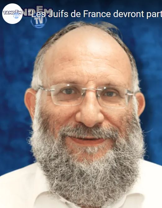 “Les Juifs de France devront partir” – Dov Maimon sur tandem&nbsp;TV
